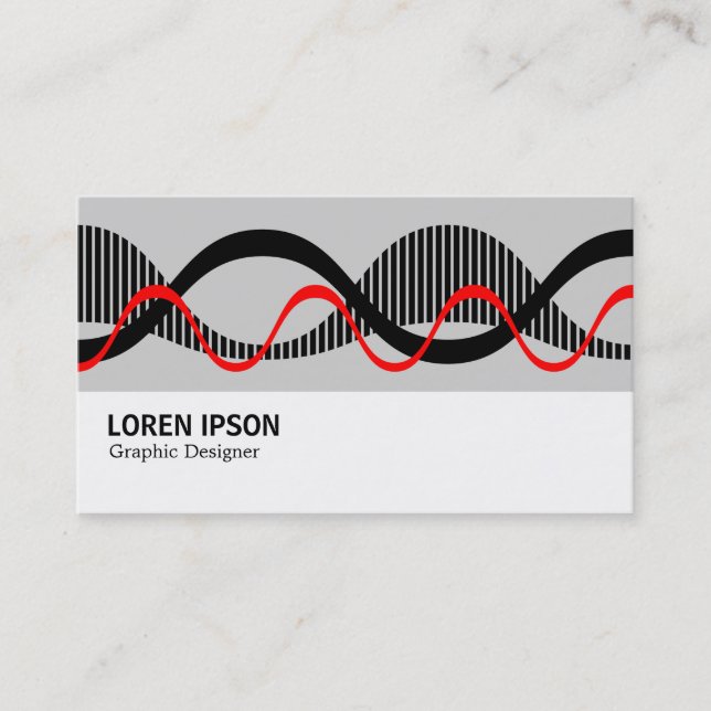 Carte De Visite Hi-Phi - Vague Son (Devant)