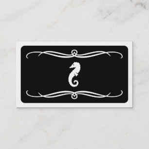 Carte De Visite hippocampe de mod (couleur personnalisable)
