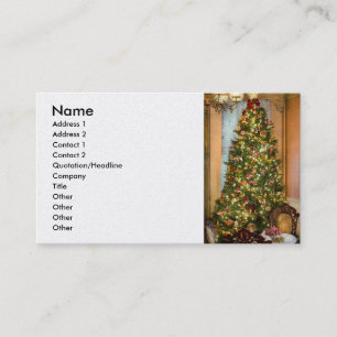 Carte De Visite Hiver - Noël - C'est Noël encore une fois