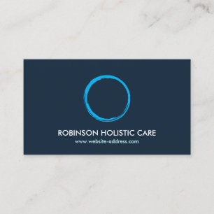 Carte De Visite Holistique, Naturopathe, Santé, Logo Zen II