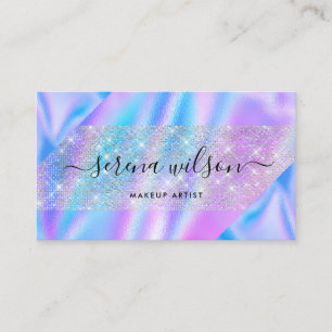 Carte De Visite Holographe monographique Glittering Holo maquillag
