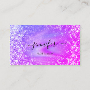 Carte De Visite Holographe professionnel maquillage de beauté Par
