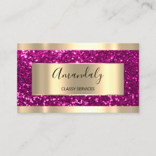 Carte De Visite Holographe professionnel maquillage Parties scinti