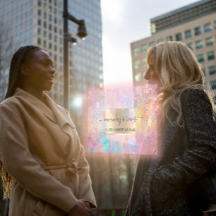 Carte De Visite Holographe Shop Drives Maquillage Artiste QR Code