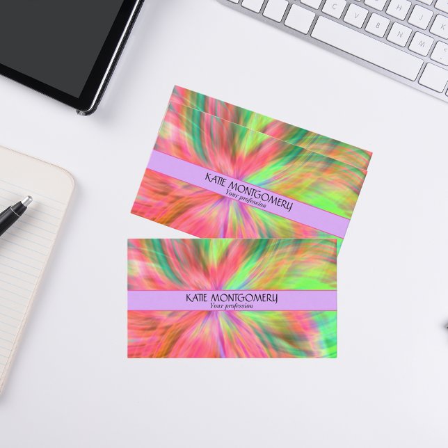 Carte De Visite Holographie de luxe unique QR Code (Créateur téléchargé)