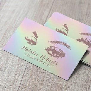 Carte De Visite Holographie de Pastel