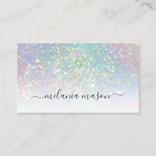 Carte De Visite Holographique Parties scintillant Glam étincelle b