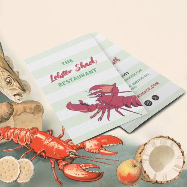 Carte De Visite Homard (Créateur téléchargé)