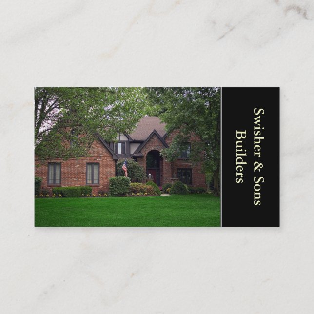 Carte De Visite Home Builder (Devant)