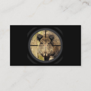 Carte De Visite Homme de forêt de garde forestière de forestier 