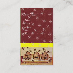 CARTE DE VISITE HONEY BEE, MAINTIEN DE L'OEUVRE