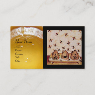 CARTE DE VISITE HONEY BEE, MAINTIEN DE L'OEUVRE, APIARISTE DE L'OE