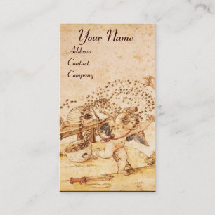 Carte De Visite HONEY BEE SCEAU DE CIRE BROWN / Cupidon le voleur