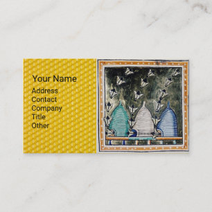 CARTE DE VISITE HONEY BEES, BEE HIVES, MAINTIEN DES OEUVRES, BEEKE