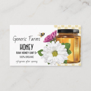 Carte De Visite Honeybee Honey, produit