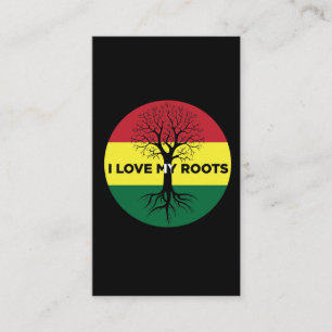 Carte De Visite Honorer le passé du futur Mois de l'histoire des N