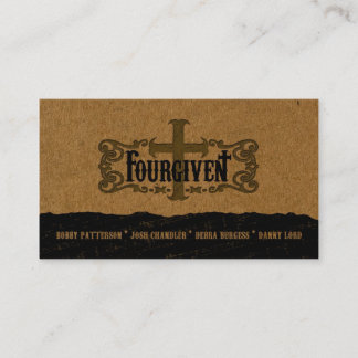 Carte de visite horizontal régulier de FOURGIVEN