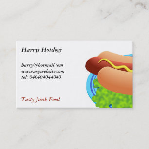 Carte De Visite Hot-dog