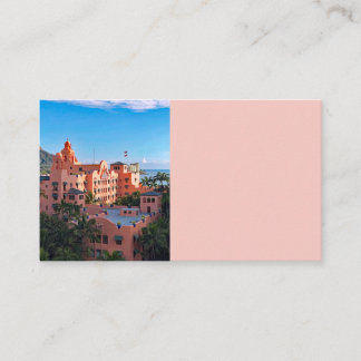 Carte De Visite Hôtel Royal Hawaiian