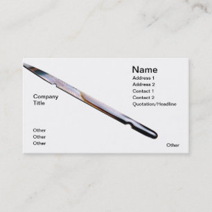 Carte De Visite Huile de moteur