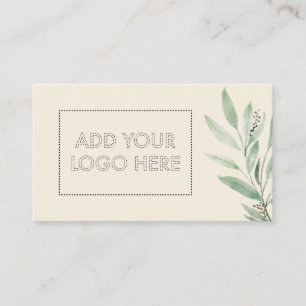 Carte De Visite Huiles essentielles ajoutent un logo personnalisé