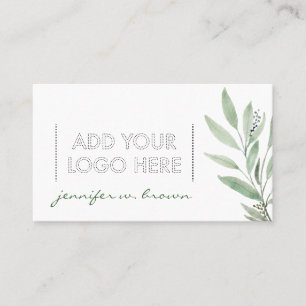 Carte De Visite Huiles essentielles Ajoutez votre logo personnalis