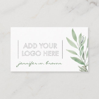 Carte De Visite Huiles essentielles Ajoutez votre logo personnalis