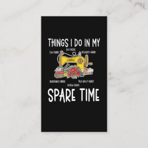 Carte De Visite Humour à coudre Drôle Citation à coudre