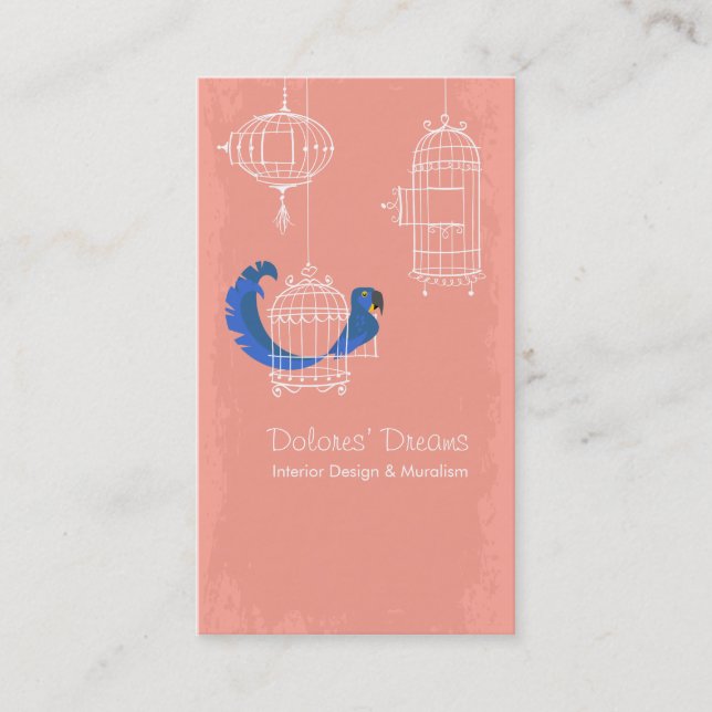 Carte De Visite Hyacinthe Macaw (Devant)