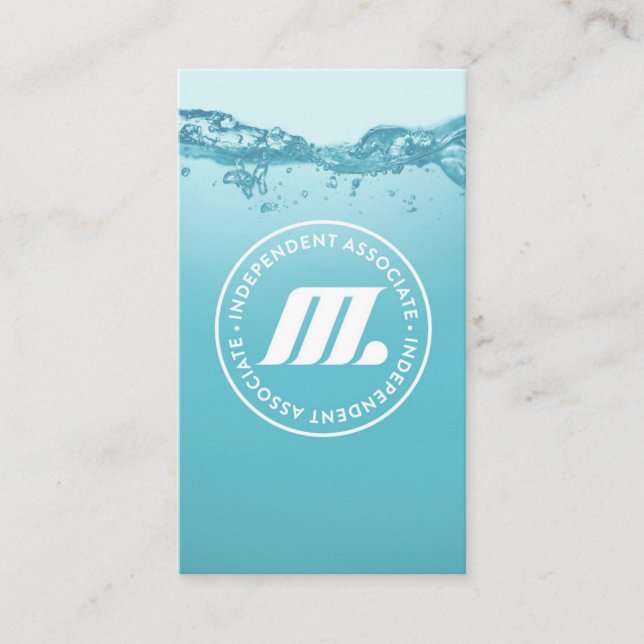 Carte De Visite Hydratation de M (Devant)