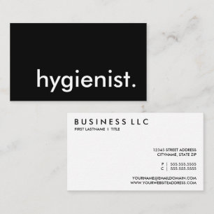 Carte De Visite hygiéniste.