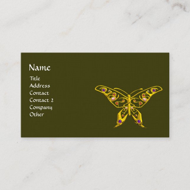 CARTE DE VISITE HYPER BUTTERFLY (Devant)