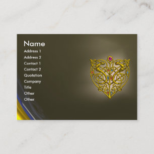 Carte De Visite HYPER VALENTINE AGATE, gris