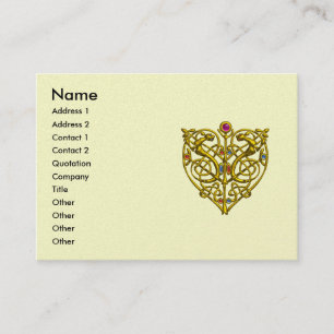 Carte De Visite HYPER VALENTINE, papier perlé noir et blanc