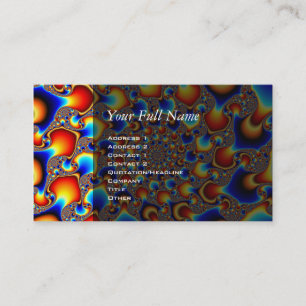 Carte De Visite Hypn0sis - Art fractal