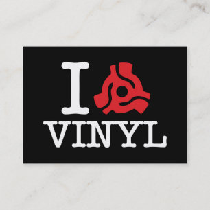 Carte De Visite I vinyle de 45 adaptateurs