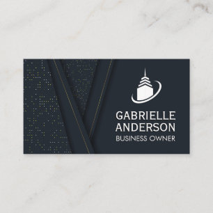 Carte De Visite Icône de construction du gratte-ciel