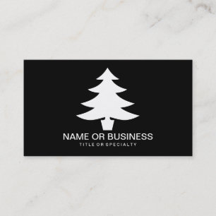 Carte De Visite icône de l'arbre de Noël