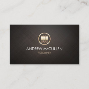 Carte De Visite Icône Livres d'impression Publisher