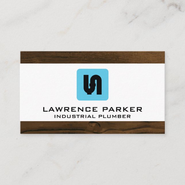 Carte De Visite Icône Système de tuyauterie | Plomber (Devant)