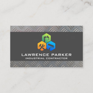 Carte De Visite Icônes de réparation du constructeur   Constructio