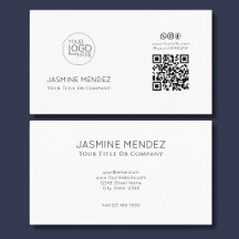 Icônes Sociaux de Logo de Code QR Élégant Moderne 