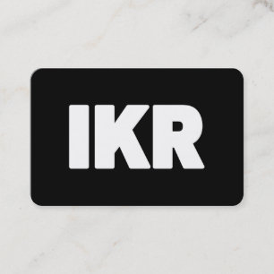 Carte De Visite IKR   Écart de texte