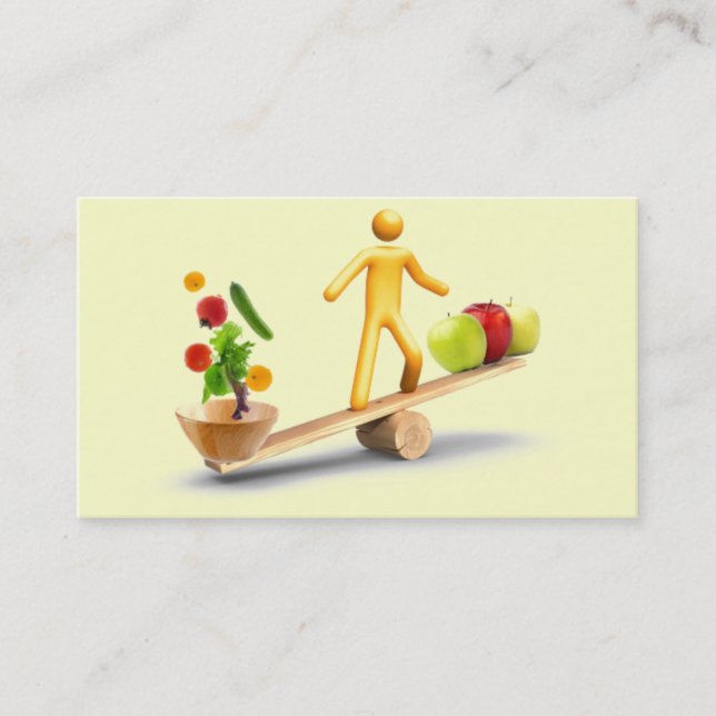 Carte De Visite Il équilibre (Devant)