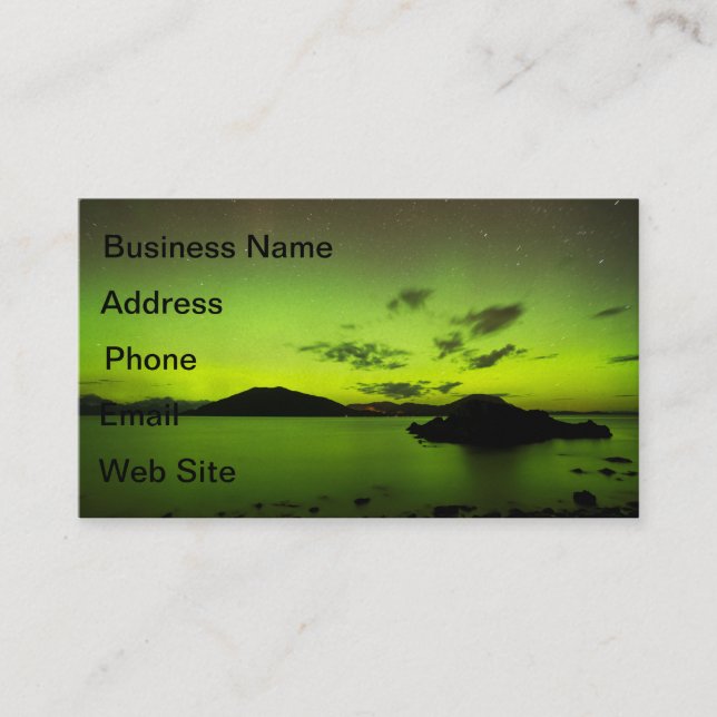 Carte De Visite Illuminer Aurora (Devant)