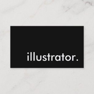 Carte De Visite illustrateur.