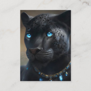 Carte De Visite Illustration Black Panther