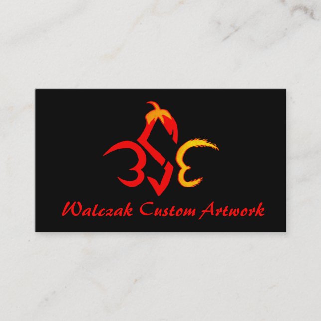 Carte De Visite Illustration de coutume de Walczak (Devant)