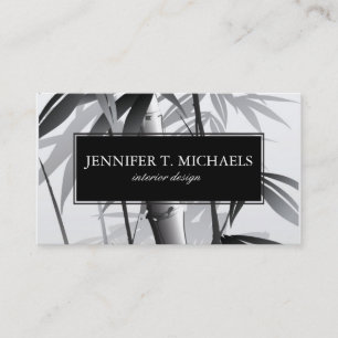 Carte De Visite Illustration d'une peinture de style oriental