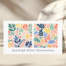 Illustration graphique Profil d'artiste